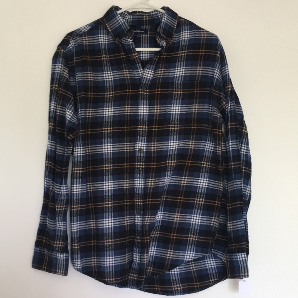 Croft & Barrow Men’s Flannel Plaid Shirt NWOT